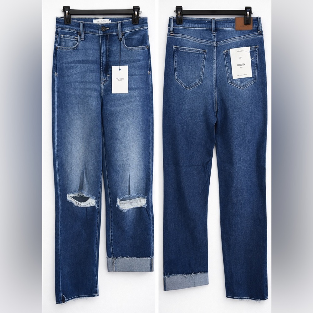 Hidden Boyfriend Jeans